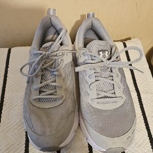 Under Armour Gray Chunky Sneakers